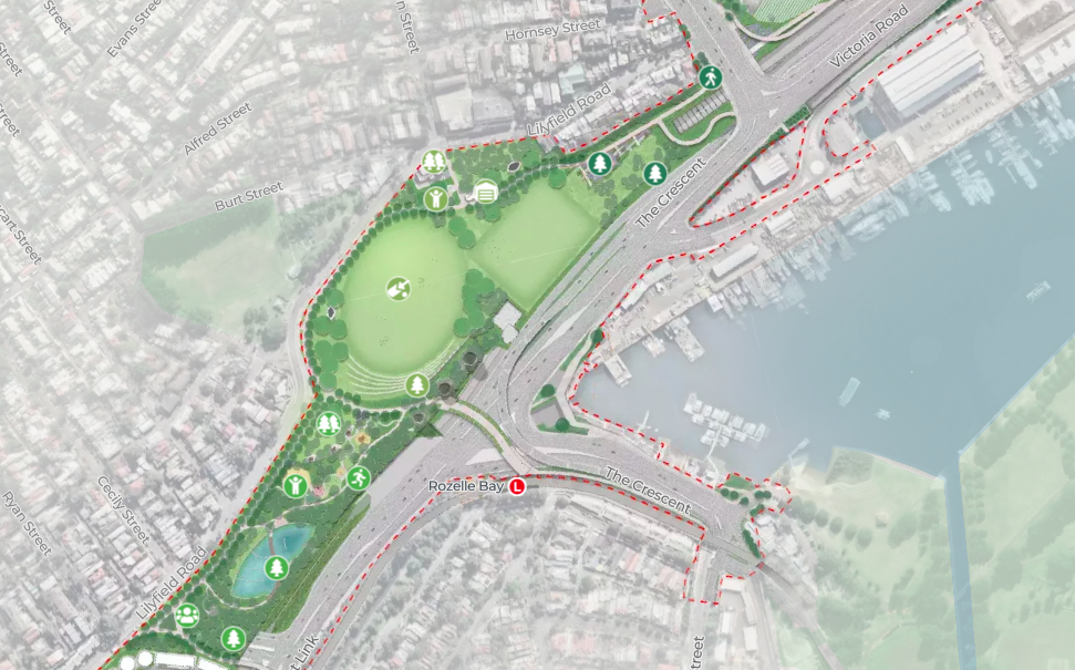 Rozelle Parklands Upgrade