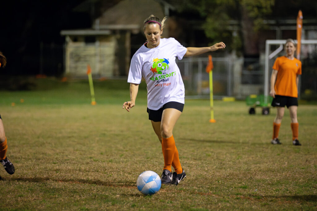 Over 35 Women play at Waterfront
